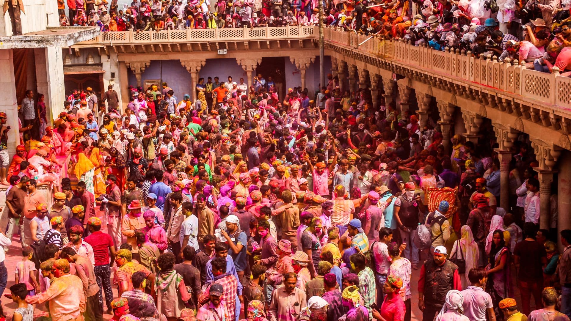 Festival Holi com Varanasi
